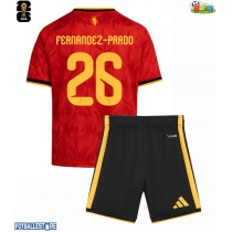Belgia Matias Fernandez-Pardo #26 Hjemmedraktsett Barn VM 2026 Kortermet (+ Korte bukser)